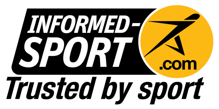 black and white logo for trusted by sport